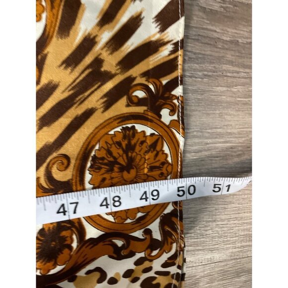 Jackpot NWT Brown Animal Print Decorated V Neck Kaftan - Picture 7 of 8